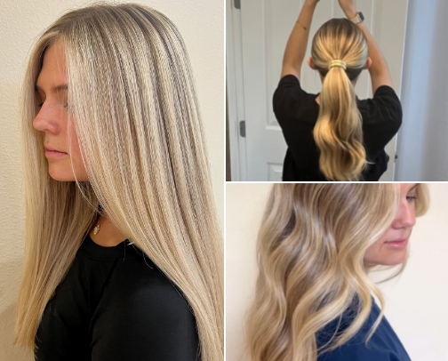 holy grail hair care cover photo collage