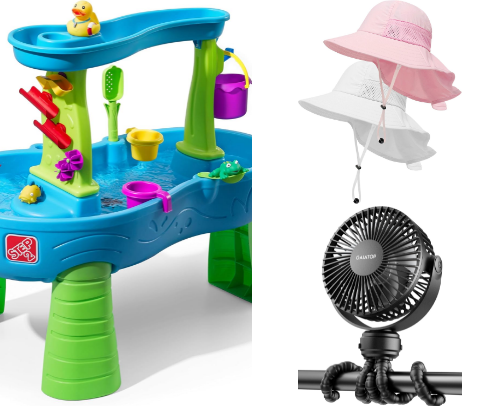 Toddler Summer Essentials cover photo collage