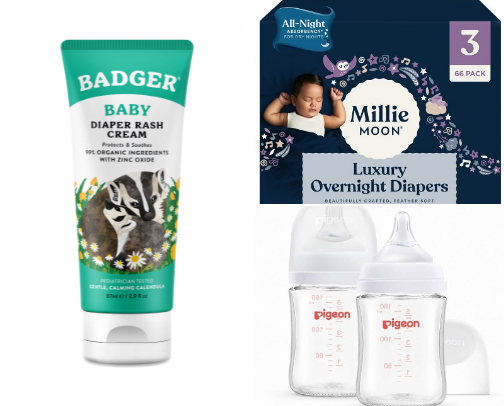 My Favorite Baby Items cover photo collage