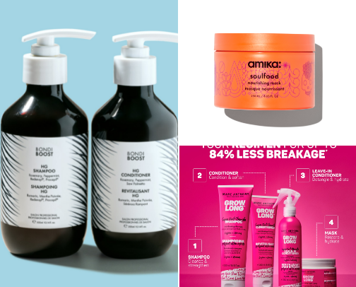 my favorite hair, skin, and body care cover photo collage