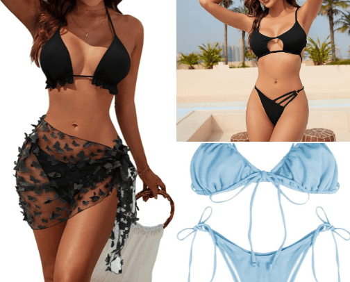 Kinis 👙 cover photo collage