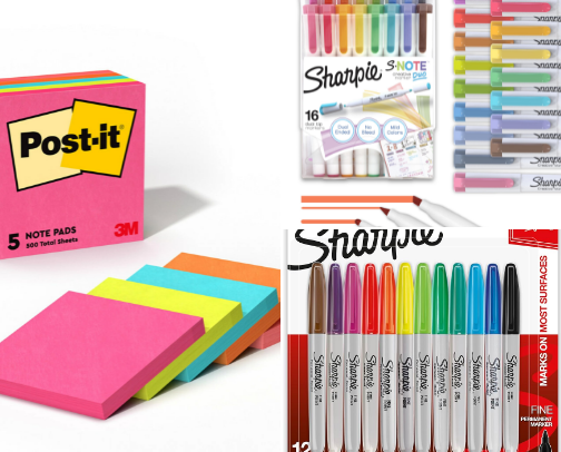 Favourite Office Supplies✒️🖇️ cover photo collage