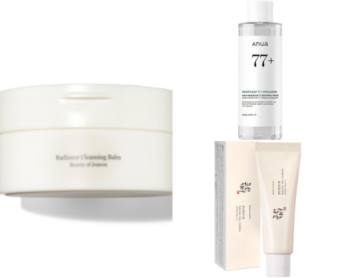 The 2026 K-Beauty "Glass Skin" Reset: Best of UK High Street and affordable?! (£25 and under) 🇰🇷✨ cover photo collage