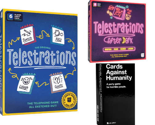 games and things cover photo collage