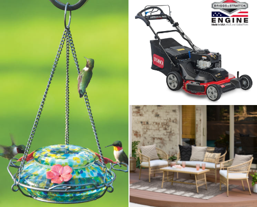 Home & garden cover photo collage