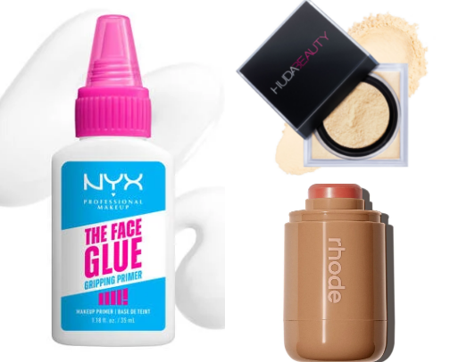 full face makeup cover photo collage
