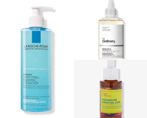 must-have skincare essentials cover photo collage