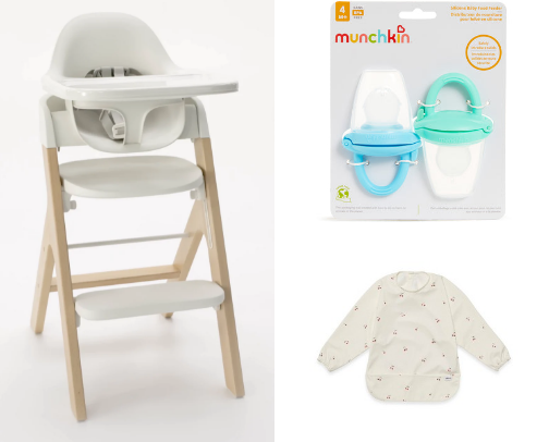Starting Purées & Solids With Baby cover photo collage