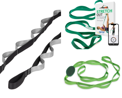 Stretch Straps That Finally Loosened My Concrete Hamstrings After Runs cover photo collage