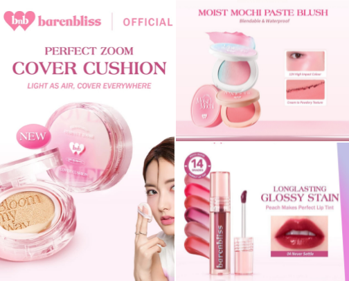 My favorite recos for Barenbliss makeup cover photo collage