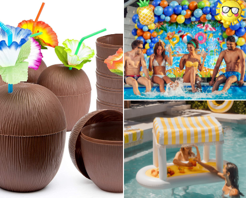 Easy Beach Party cover photo collage