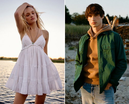 Urban Outfitters cover photo collage