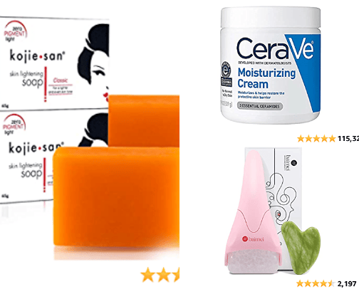 SKINCARE MUST HAVES cover photo collage