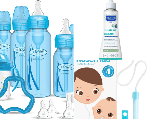 MUST have baby items cover photo collage