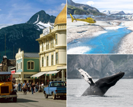 What to Do on an Alaska Cruise: Ports, Packing Tips & More cover photo collage