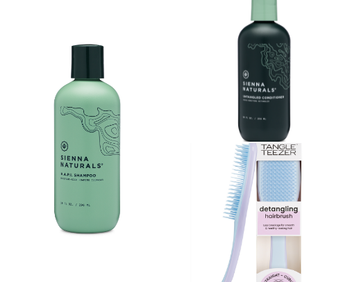 Curly haircare - Clean/Nontoxic cover photo collage