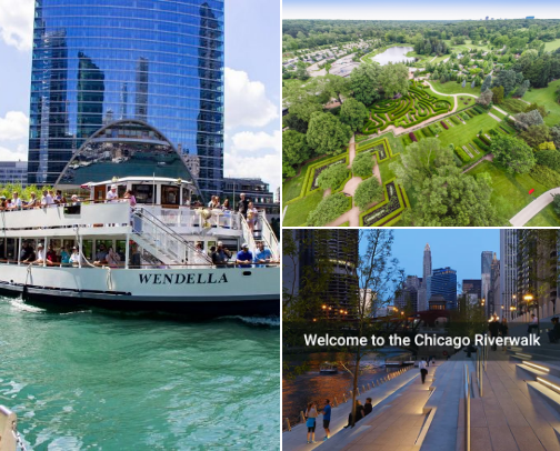 Chicago must do things cover photo collage