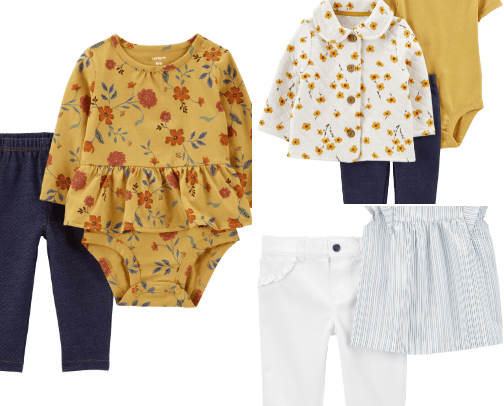 Baby clothes 0-24m cover photo collage