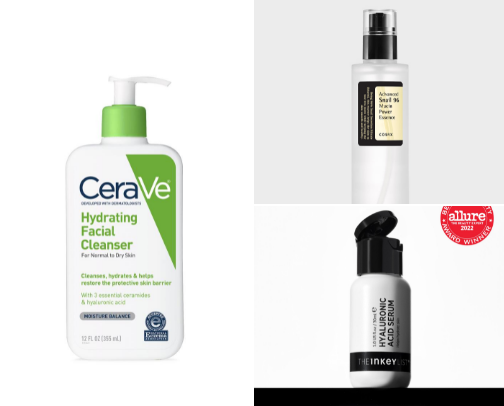 ✨ My Go-To Skincare Routine for Clear, Glowy Skin cover photo collage