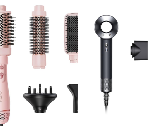 Blow dryers cover photo collage