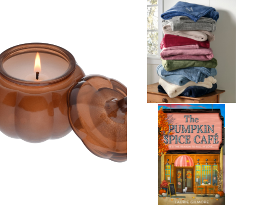 Cozy Fall Reading cover photo collage