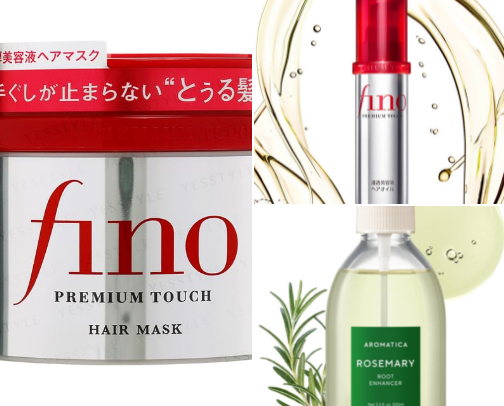 Japanese Haircare for the glossiest, longest hair cover photo collage