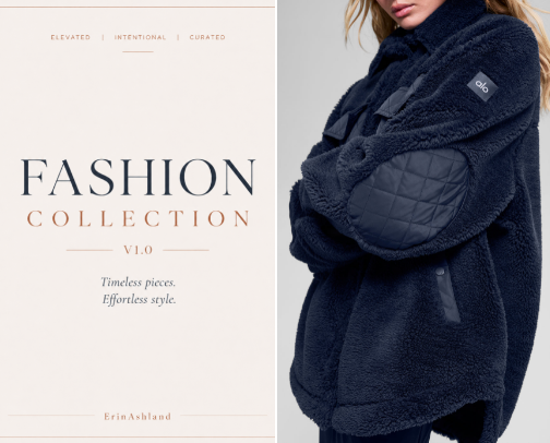 The Fashion Collection cover photo collage