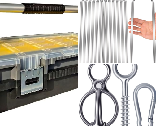 Things I use in my Horse Trailer cover photo collage