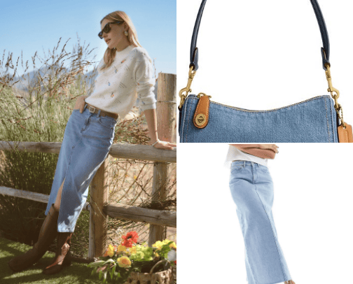 In Love With Denim🩵 cover photo collage