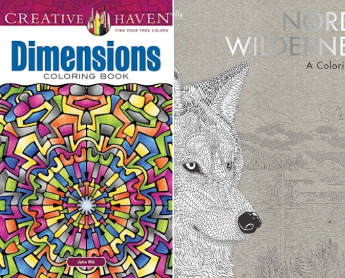 Coloring Book Adventures cover photo collage