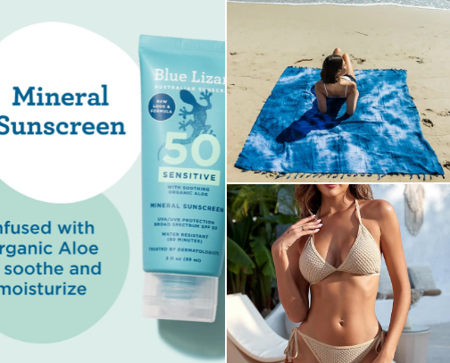 summer essentials! cover photo collage