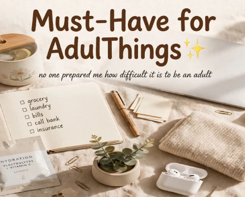Must-Have for AdulThings✨ cover photo collage