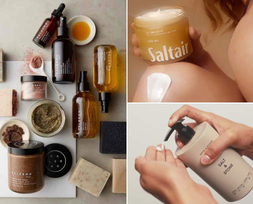 My clean natural beauty non negotiables cover photo collage