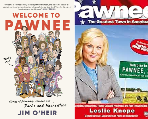 Parks and Recreation book recommendations cover photo collage