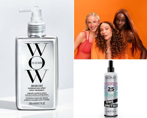 My top hair products cover photo collage