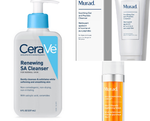 Skincare MUST HAVES cover photo collage