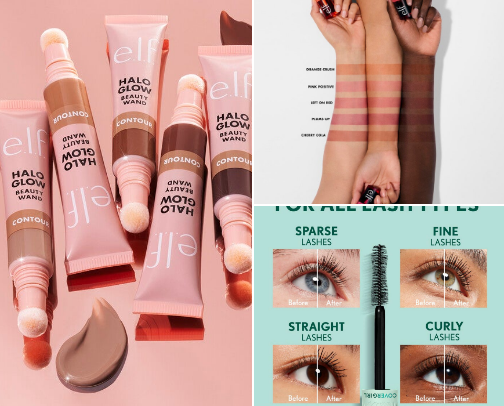 My favorite beauty recs cover photo collage