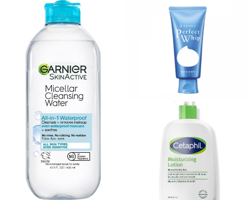 My Glow-Up Guide! Favorite Skincare 🫧🧴 cover photo collage
