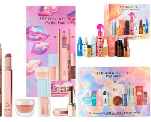 Beauty Trial Size Favorites 👄 cover photo collage