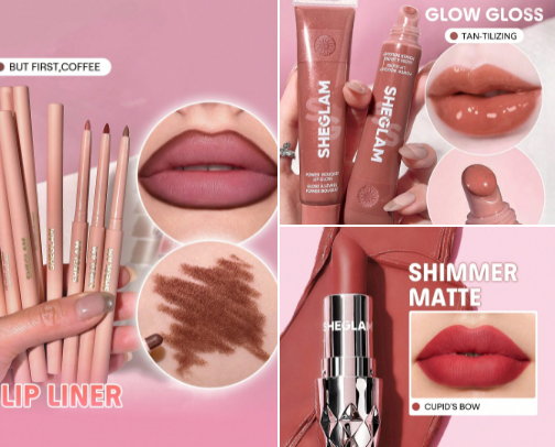 Sheglam cover photo collage