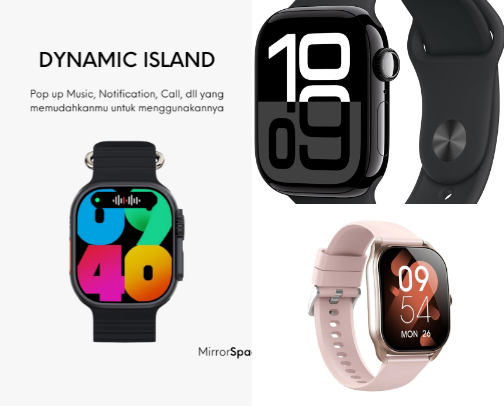 Smart watch cover photo collage