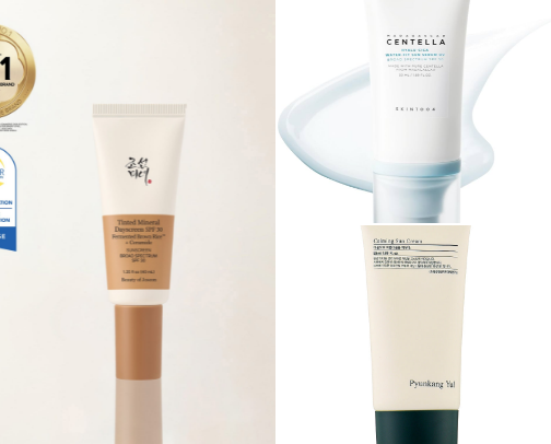 ☀️ Best Korean Sunscreen cover photo collage