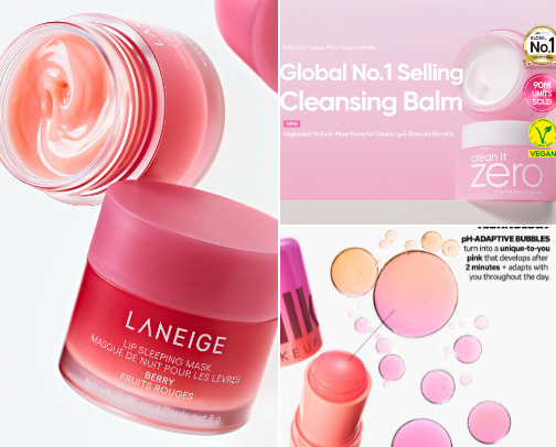 My favorite beauty recs cover photo collage