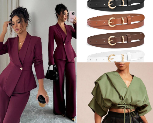 Fashion cover photo collage