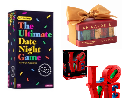 Fun & Thoughtful Valentines Gifts cover photo collage