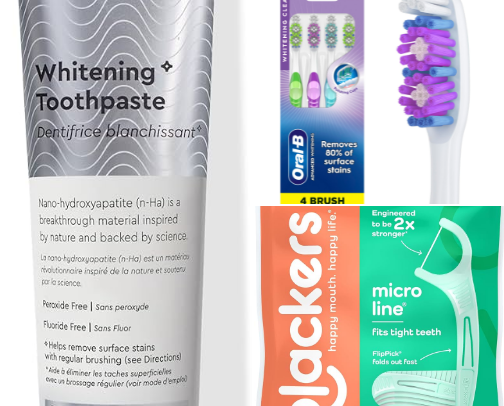 My Oral Care Routine cover photo collage