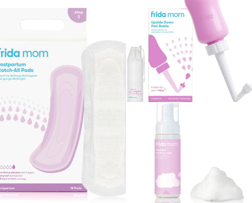 Postpartum Products I Would Buy Again cover photo collage