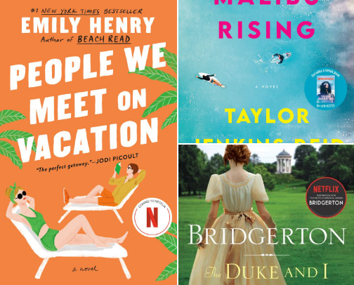 My favorite book recs cover photo collage
