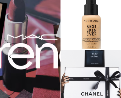 My favorite beauty recs cover photo collage