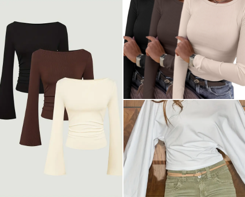 Best Temu fall women's clothing cover photo collage